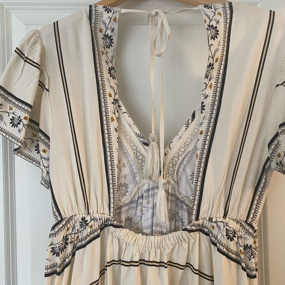 Loft floral MIDI dress - Picture 3 of 4